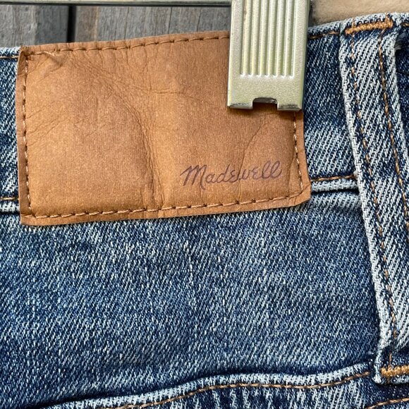 Madewell Selvedge The Mid-Rise Perfect Vintage Jean Women 31 Straight Leg NWOT - Picture 7 of 16